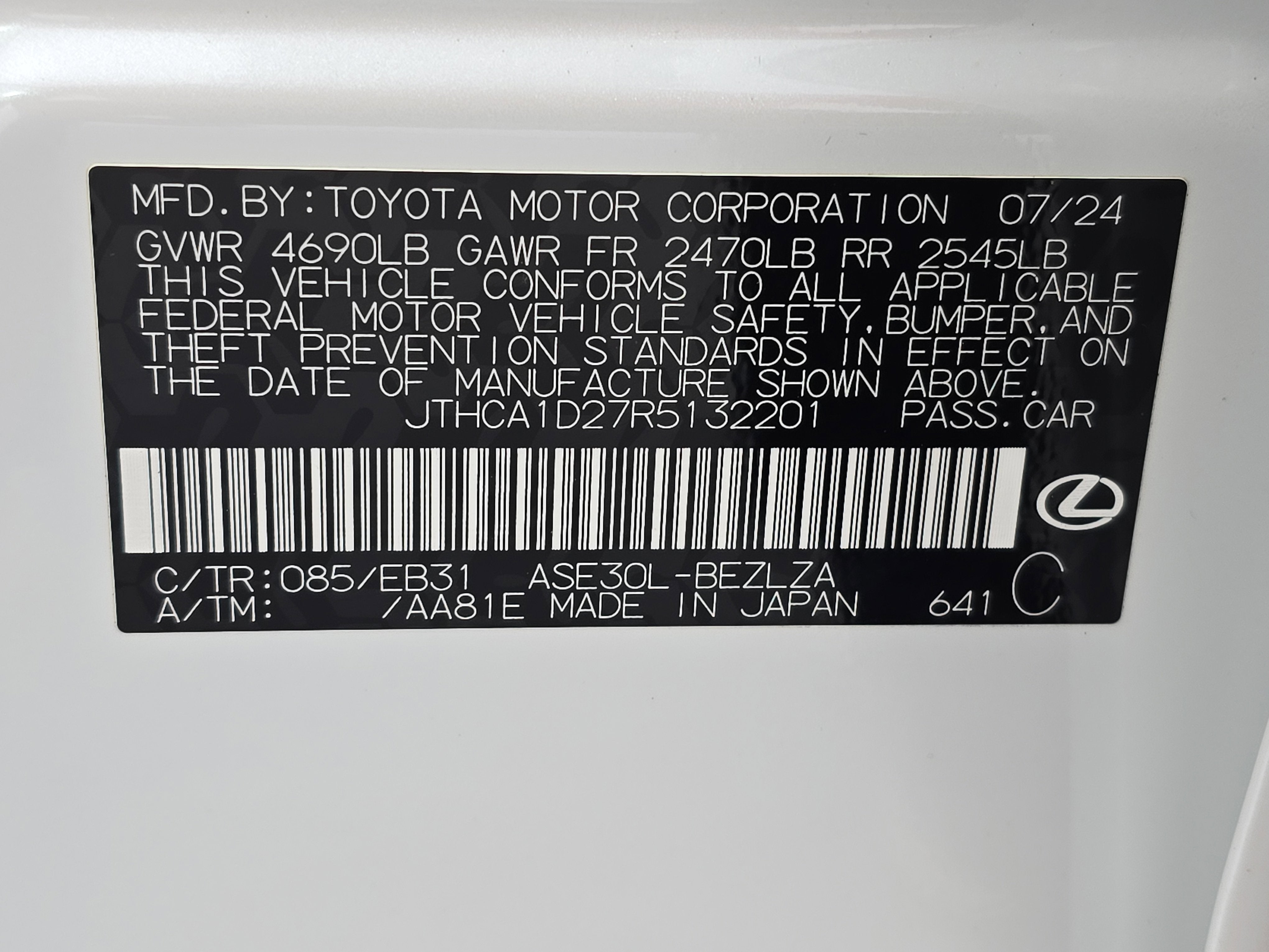 2024 Lexus IS IS 300