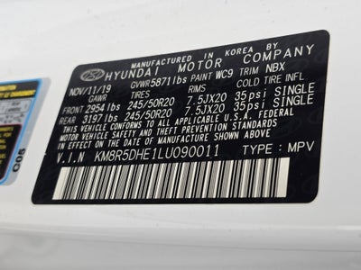 2020 Hyundai Palisade Limited