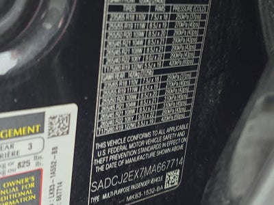 2021 Jaguar F-PACE S