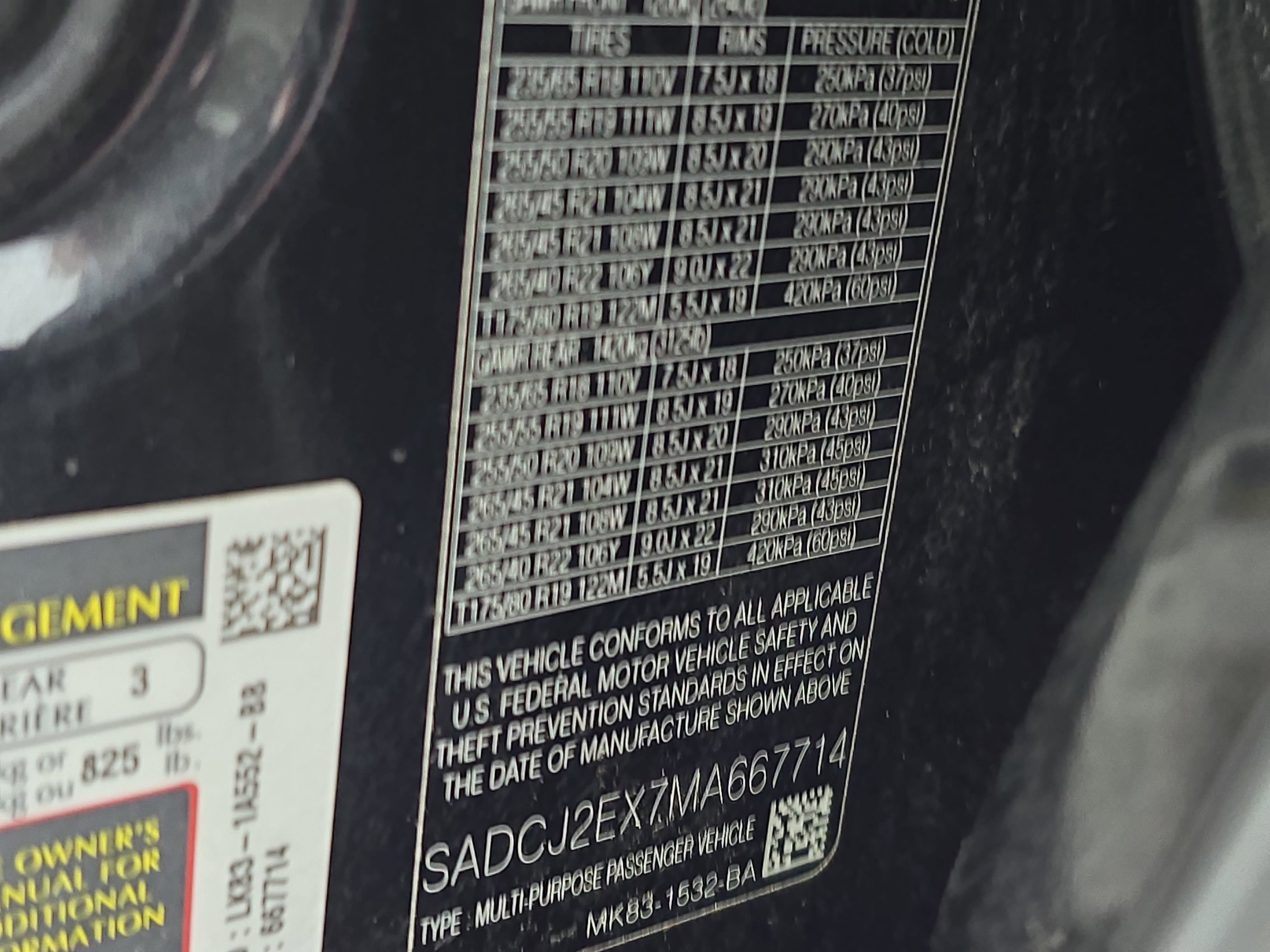 2021 Jaguar F-PACE S