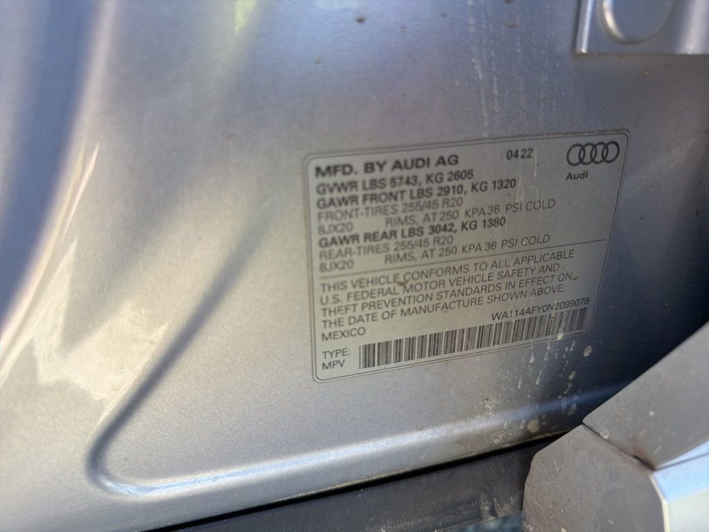 2022 Audi SQ5 Sportback Premium