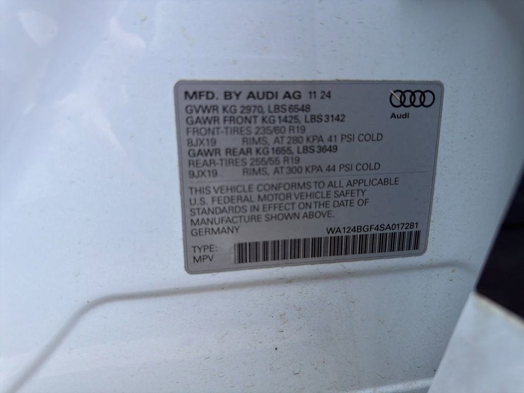 2025 Audi Q6 e-tron Premium Plus