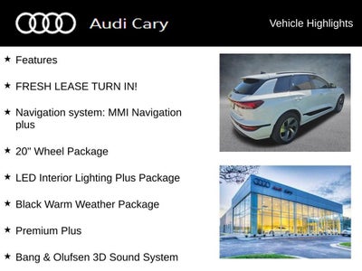 2025 Audi Q6 e-tron Premium Plus