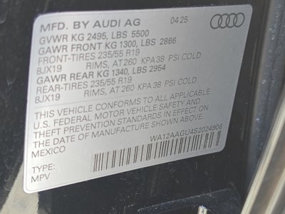 2025 Audi Q5 Premium Plus