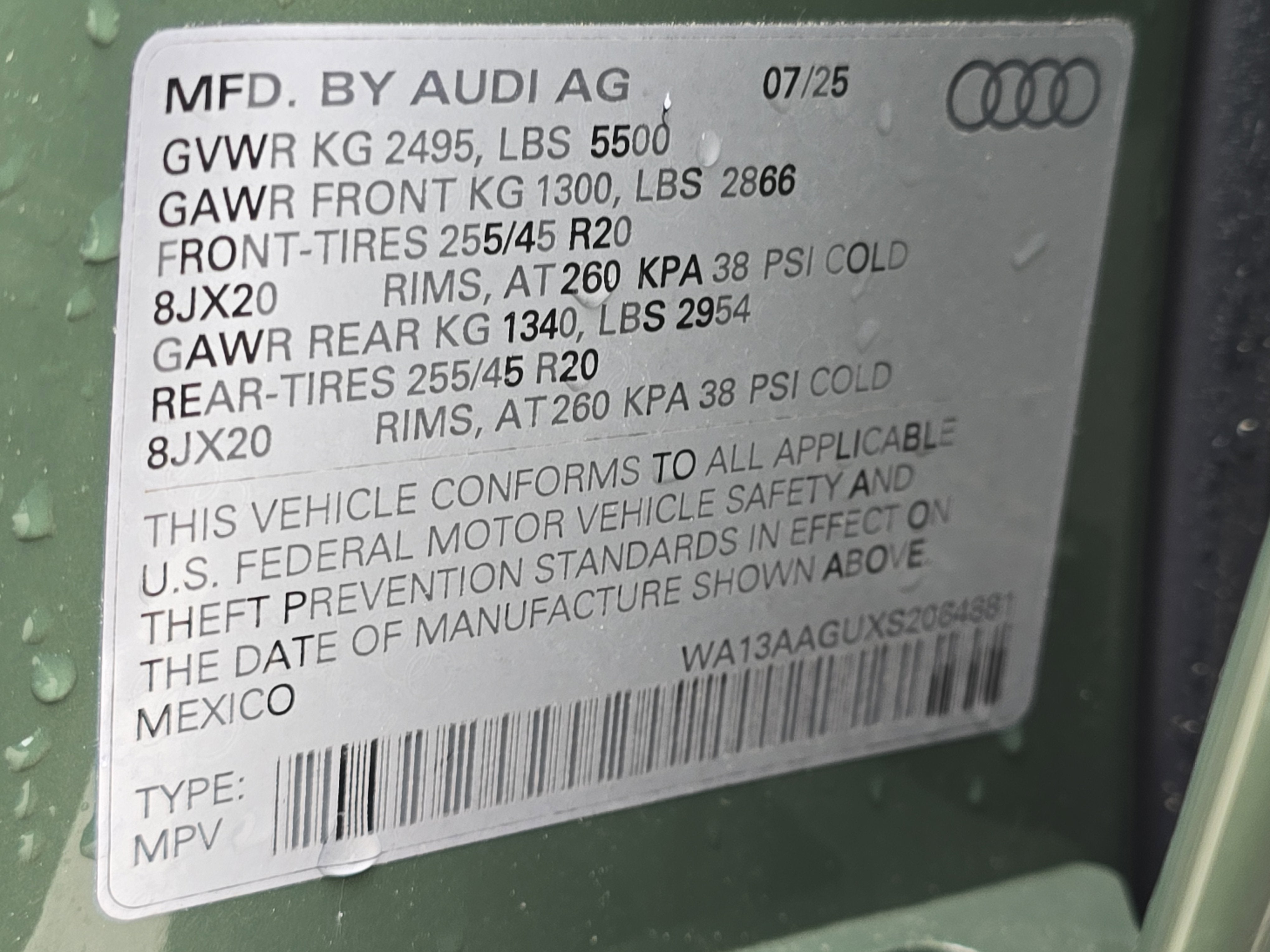 2025 Audi Q5 Prestige