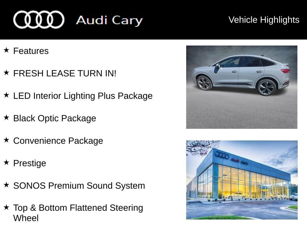 2023 Audi Q4 e-tron Sportback Prestige