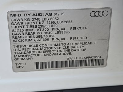 2023 Audi Q4 e-tron Sportback Prestige