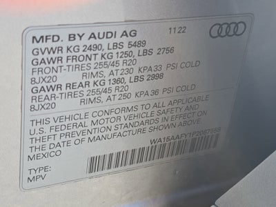 2023 Audi Q5 Sportback S line Premium Plus