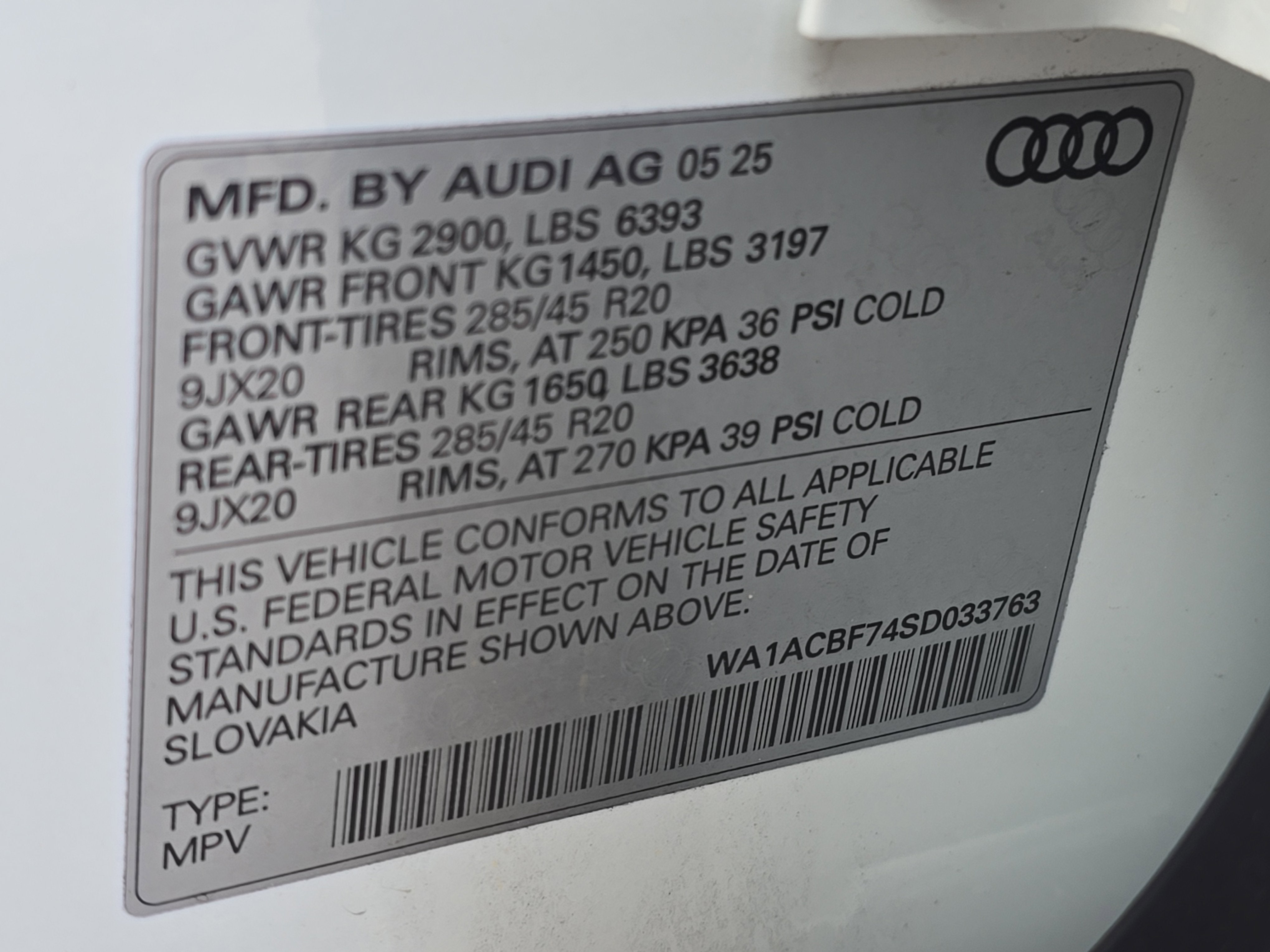 2025 Audi Q7 Premium