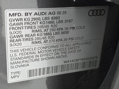 2025 Audi Q7 Premium