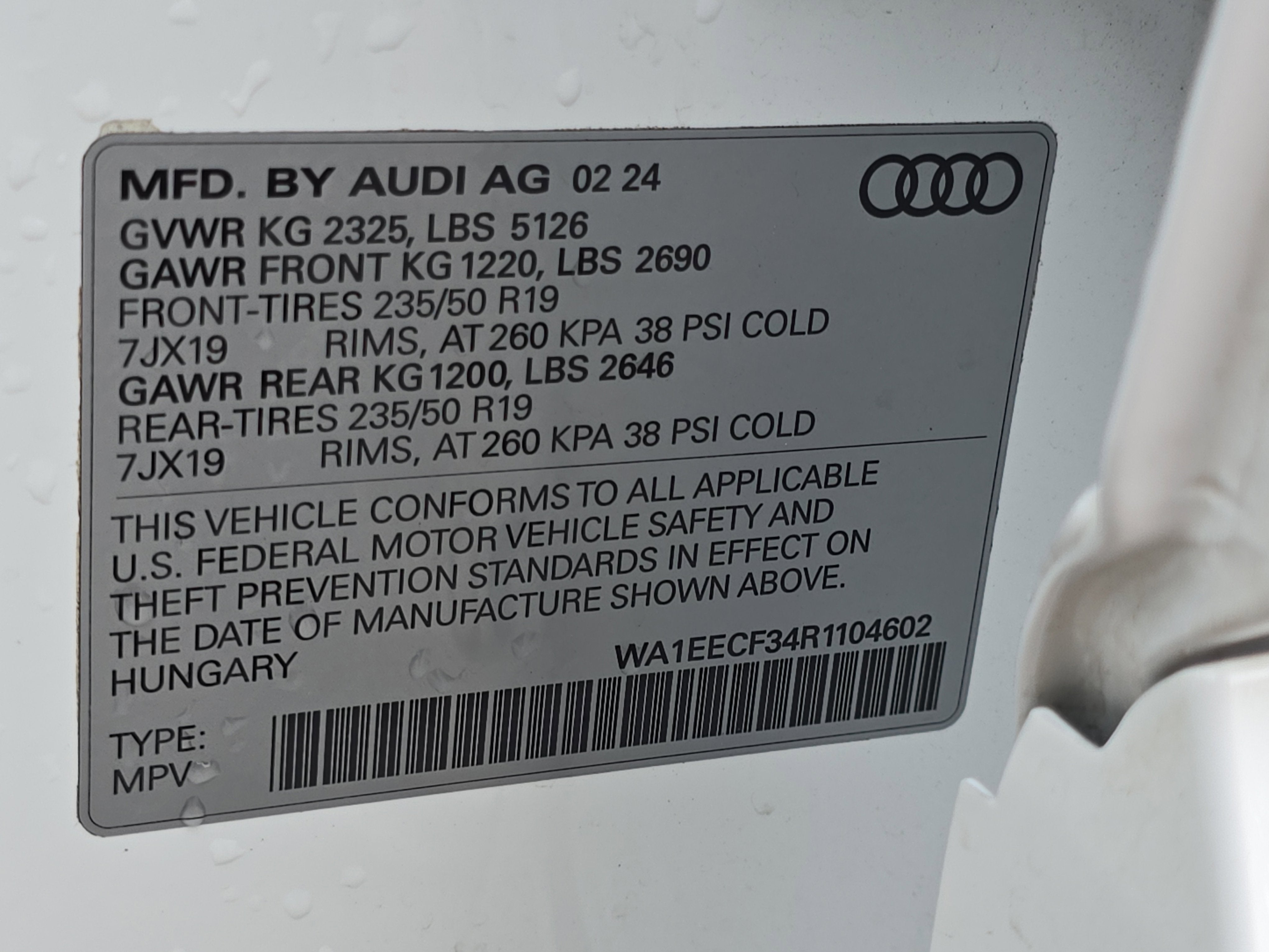 2024 Audi Q3 S line Premium Plus