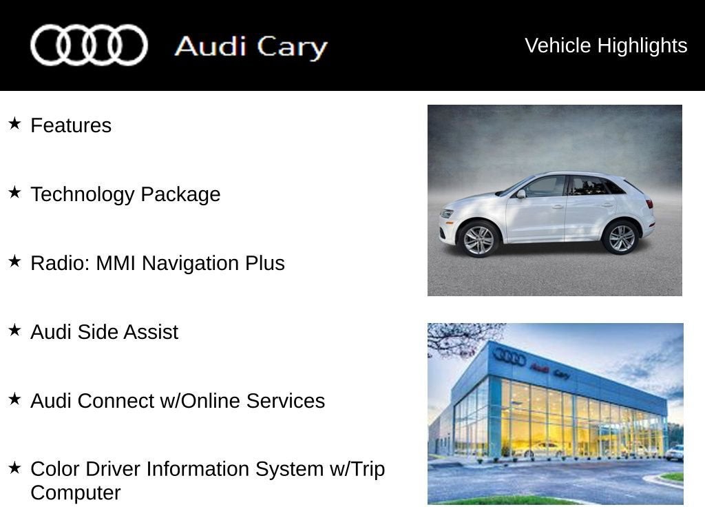 2016 Audi Q3 Premium Plus