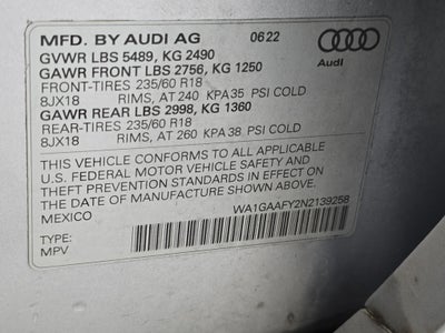 2022 Audi Q5 S line Premium