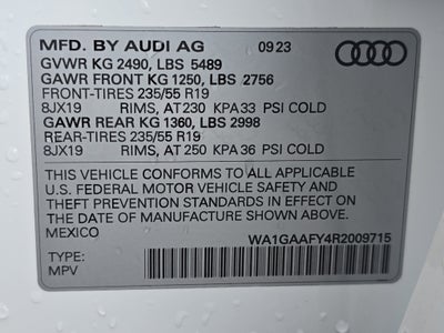 2024 Audi Q5 S line Premium