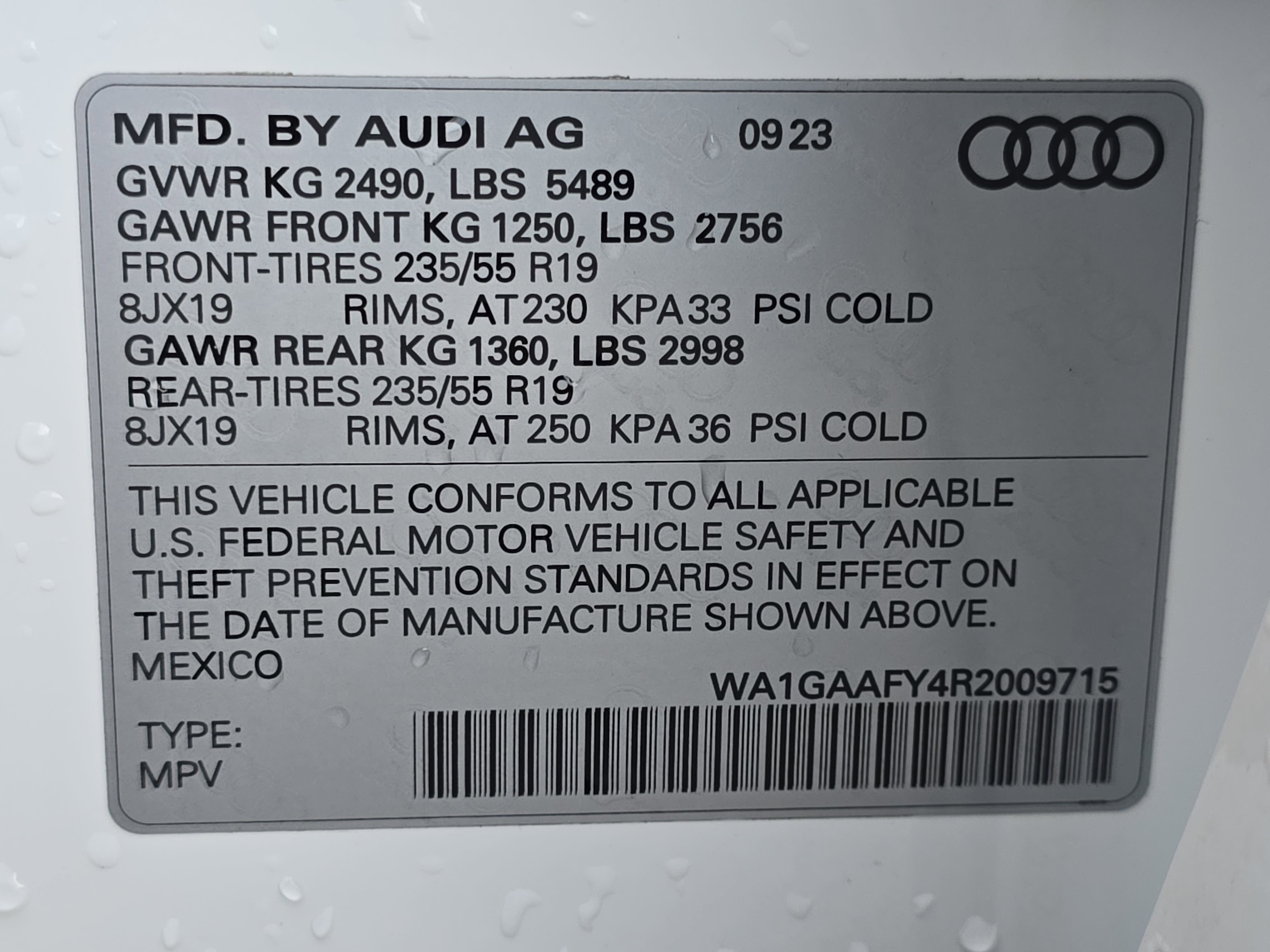 2024 Audi Q5 S line Premium