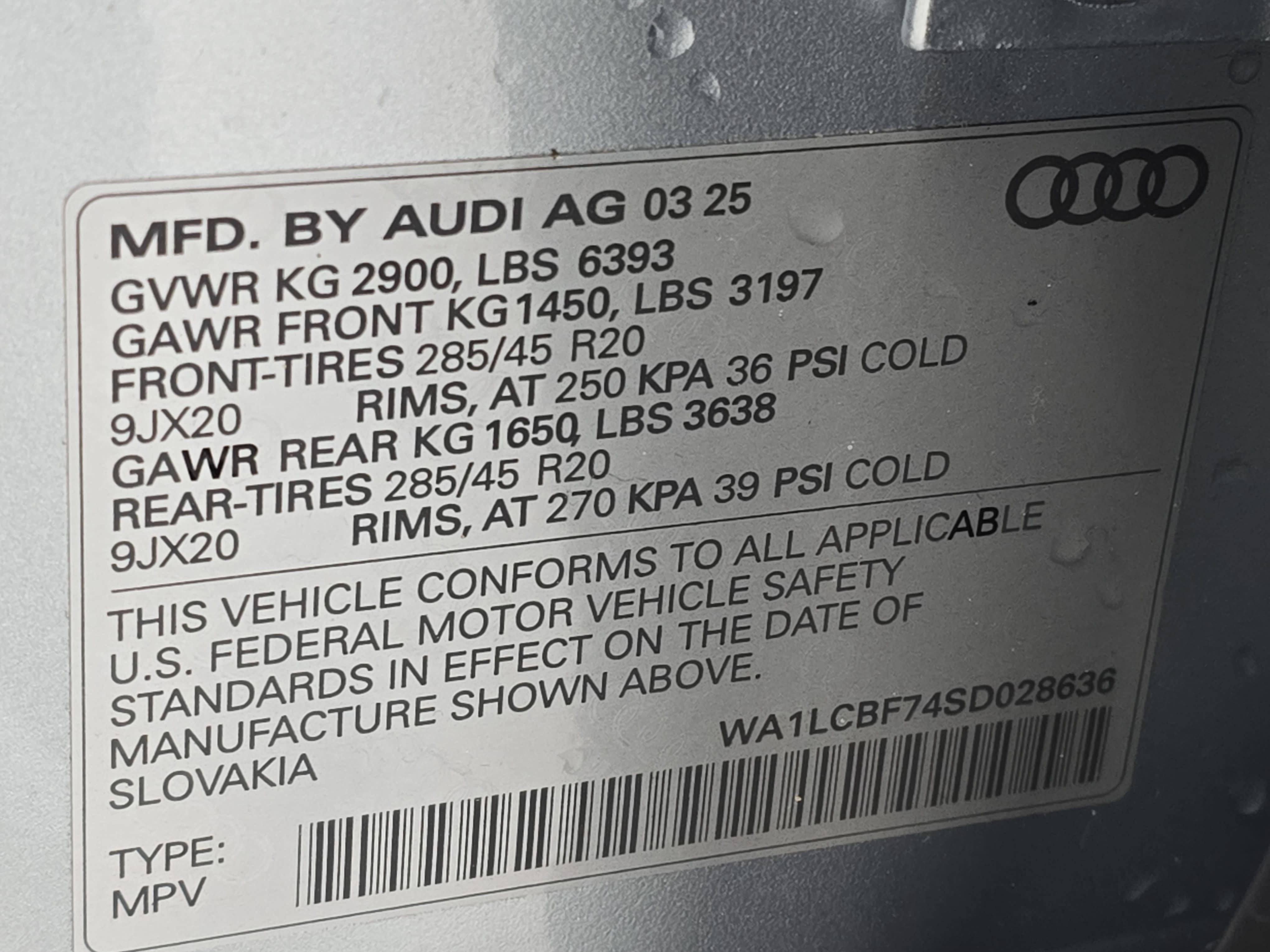 2025 Audi Q7 Premium Plus