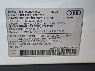 2022 Audi e-tron S Prestige