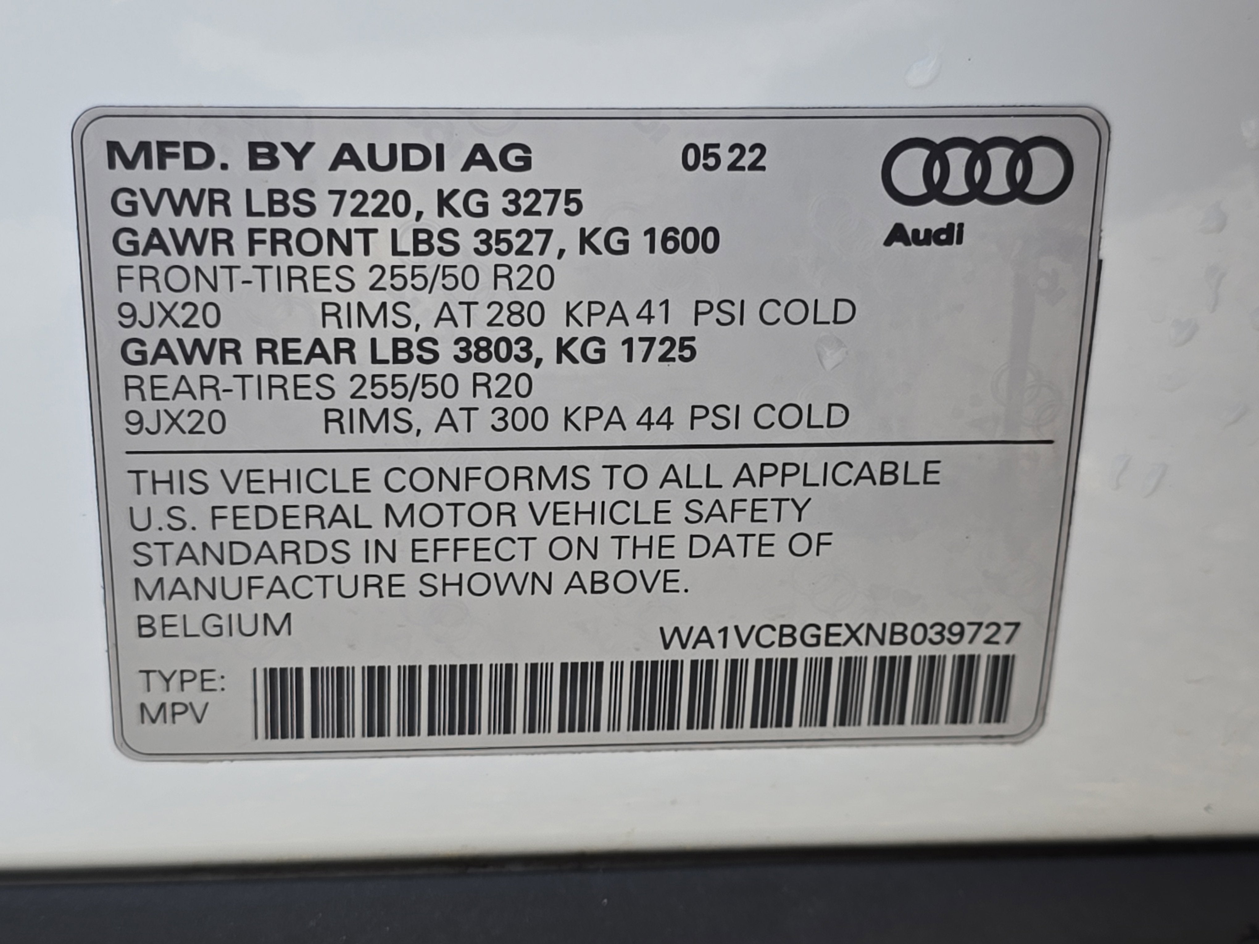 2022 Audi e-tron S Prestige