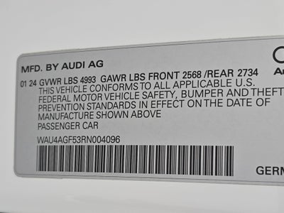 2024 Audi A5 Cabriolet S line Premium Plus