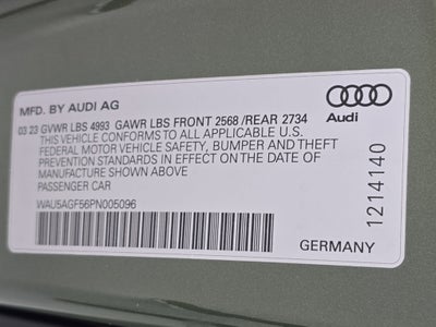 2023 Audi A5 Cabriolet S line Prestige