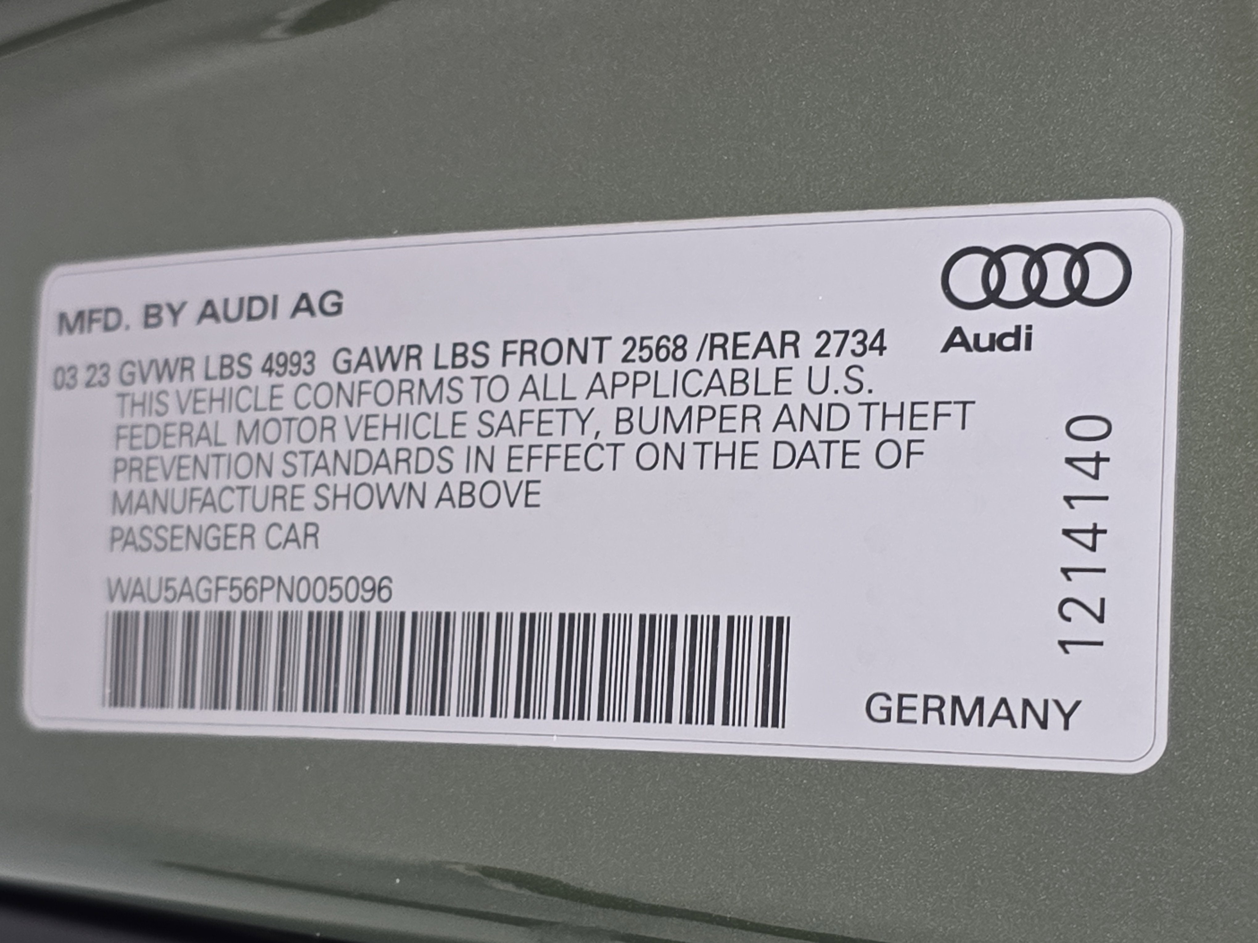 2023 Audi A5 Cabriolet S line Prestige