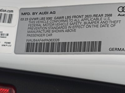 2023 Audi S4 Sedan Premium Plus