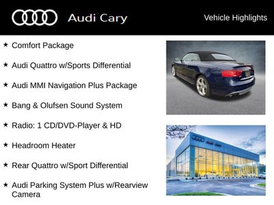 2013 Audi S5 Premium Plus