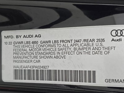 2023 Audi A4 Sedan S line Premium Plus