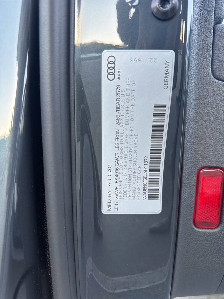 2018 Audi A5 Sportback Premium Plus