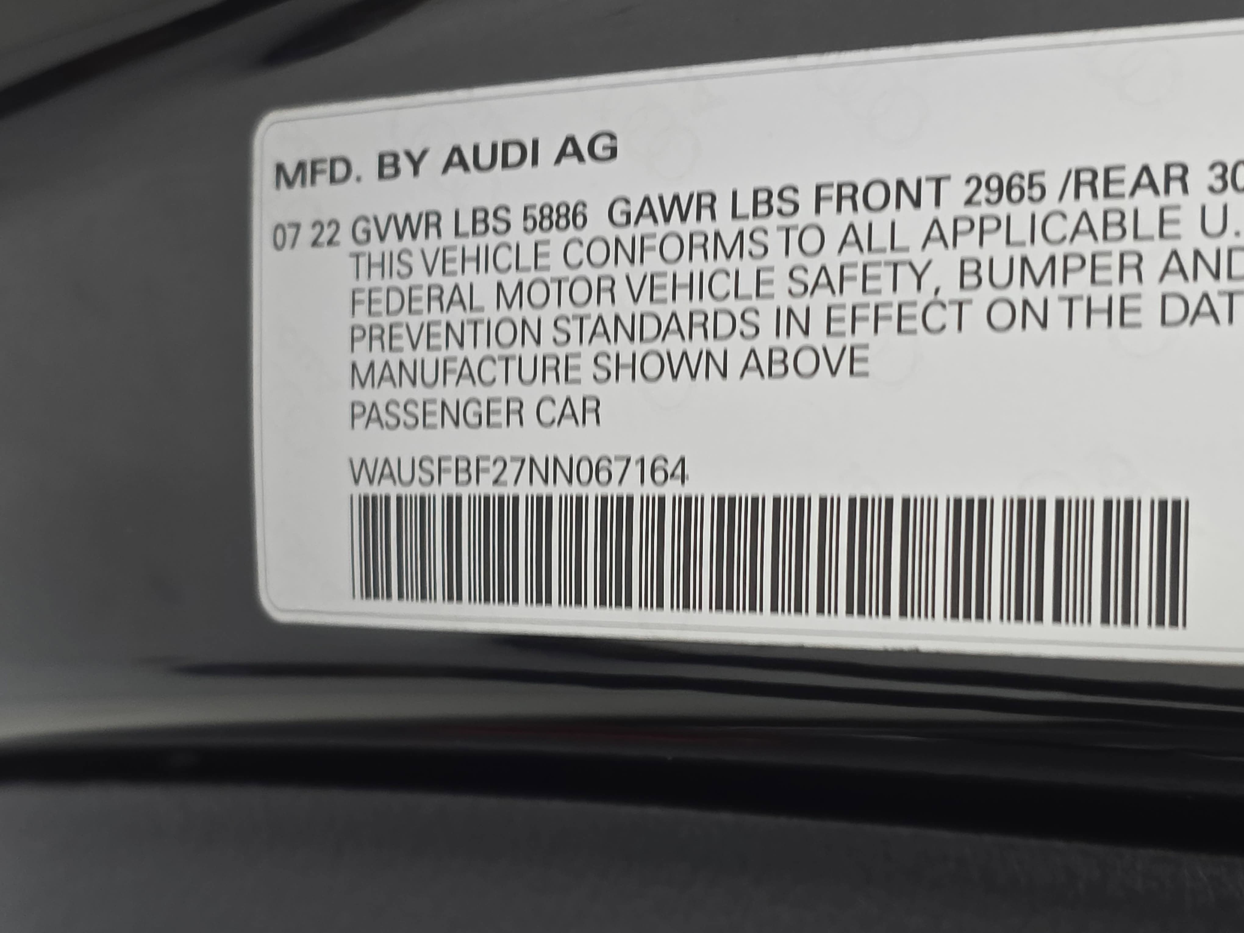 2022 Audi S7 Prestige