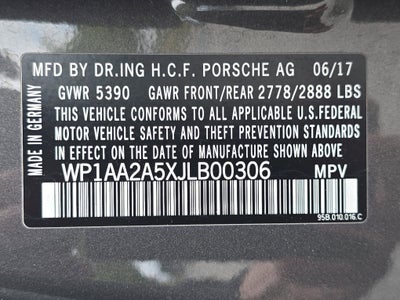 2018 Porsche Macan Base