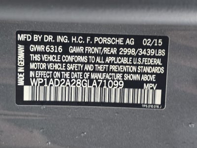 2016 Porsche Cayenne GTS