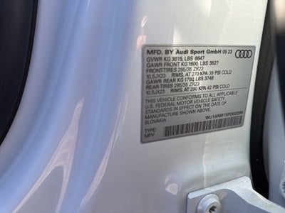 2023 Audi RS Q8 4.0T