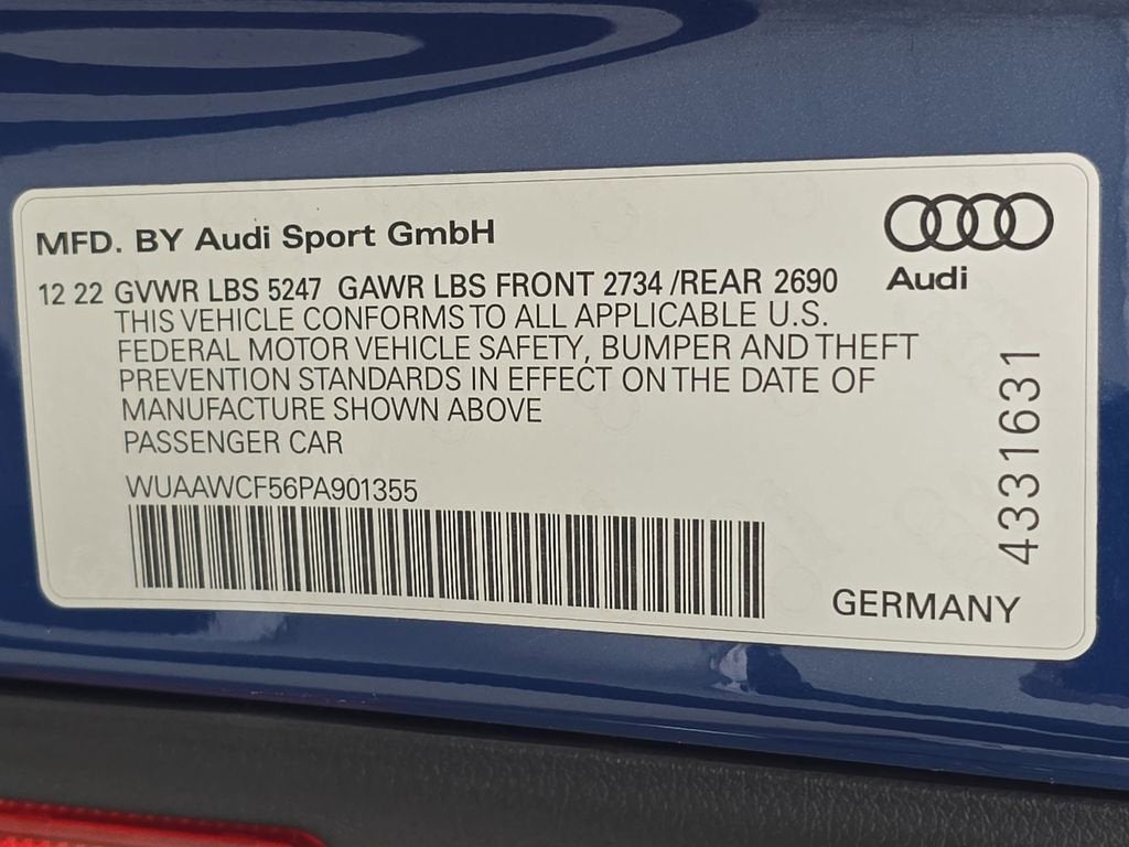 2023 Audi RS 5 Sportback 2.9T