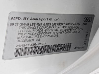 2024 Audi RS 3 2.5T