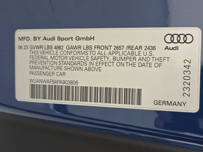 2023 Audi RS 5 Coupe 2.9T