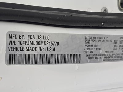 2021 Jeep Cherokee Altitude