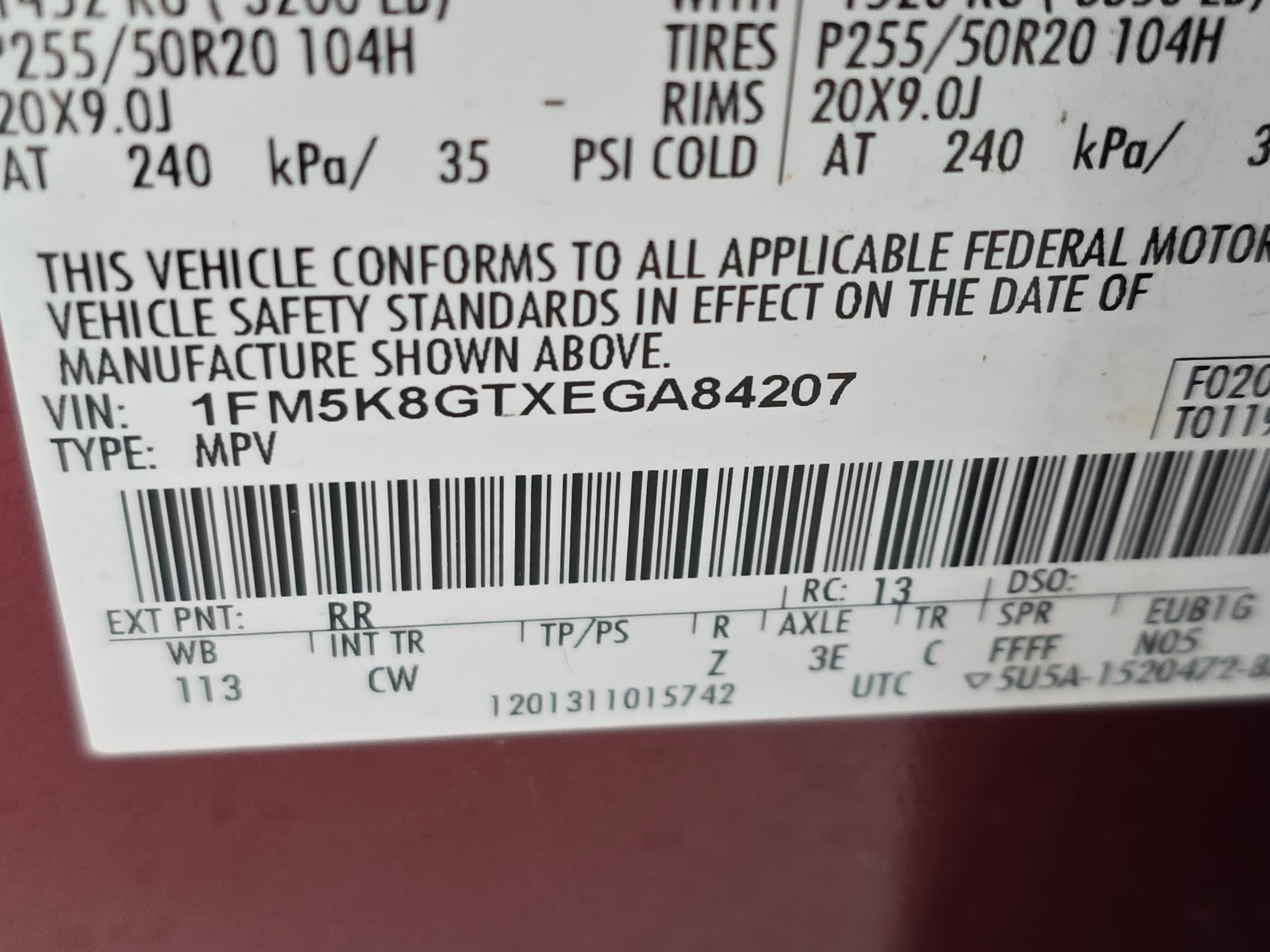 2014 Ford Explorer Sport