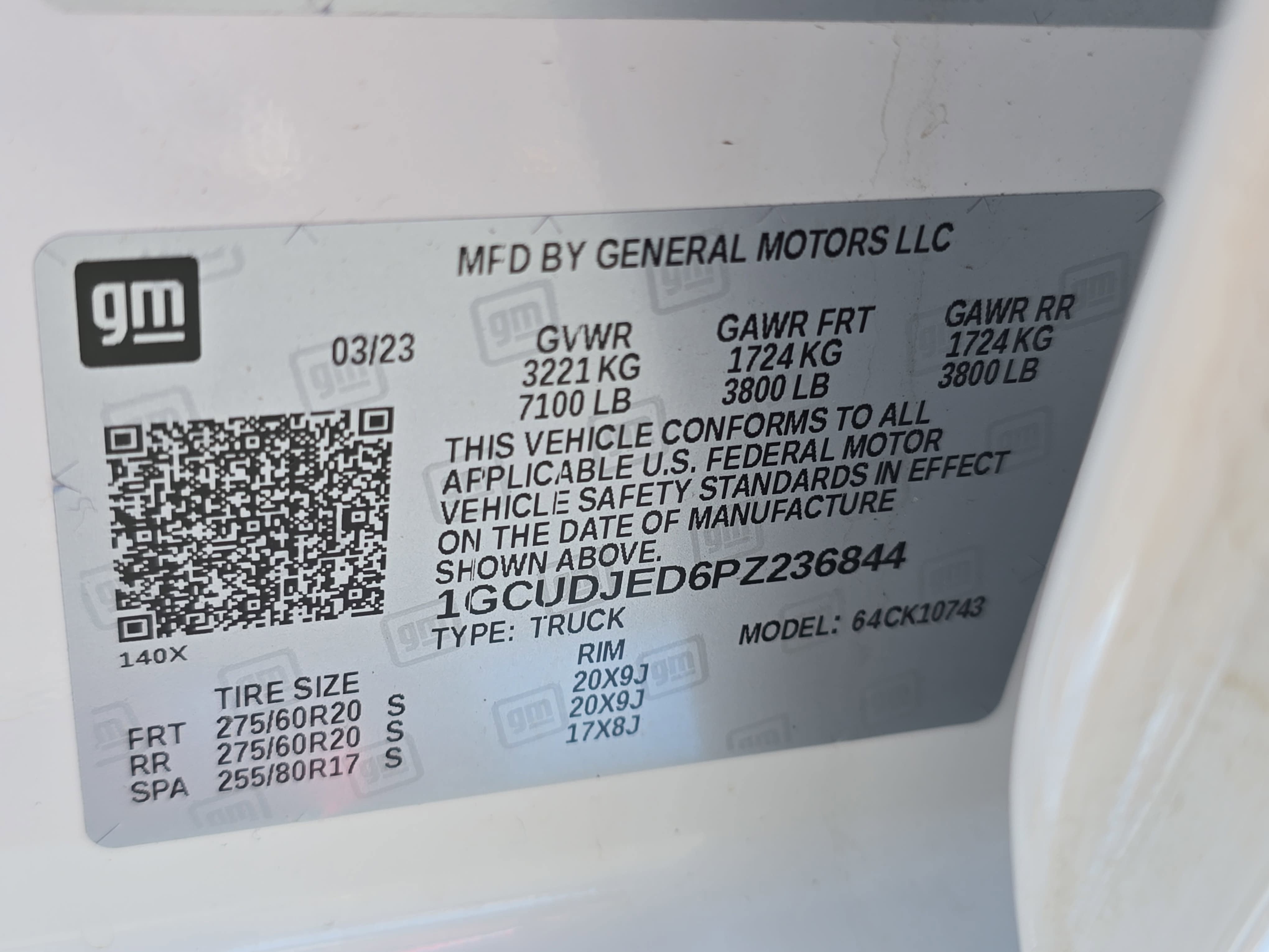 2023 Chevrolet Silverado 1500 High Country