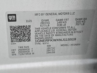 2022 Chevrolet Traverse LS