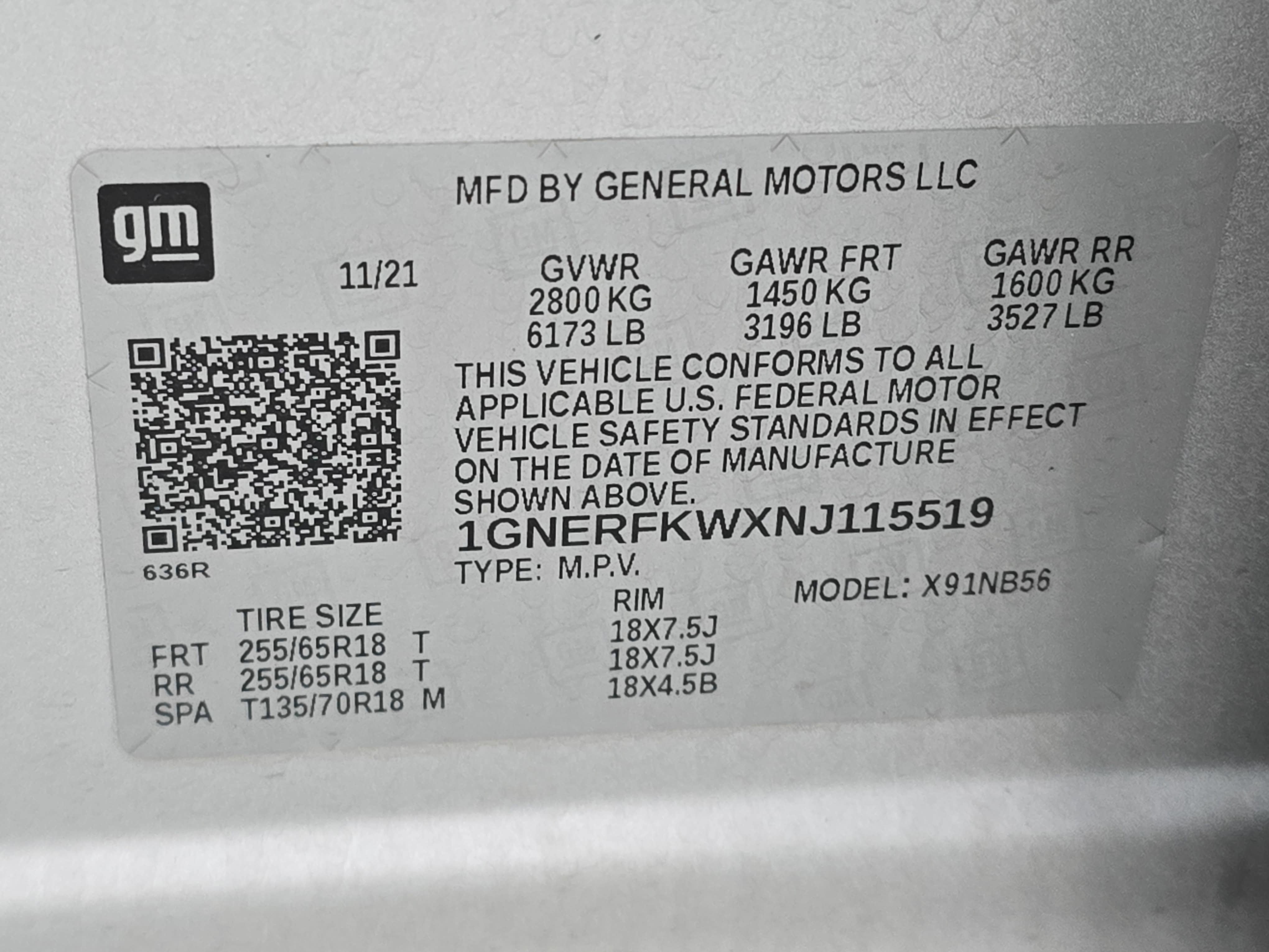 2022 Chevrolet Traverse LS