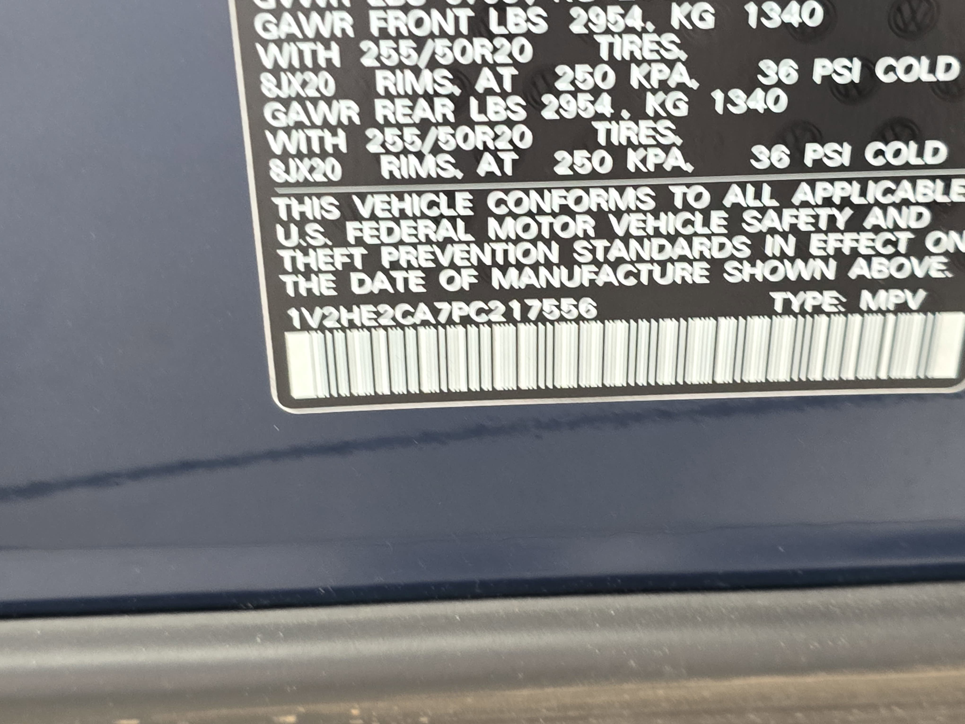 2023 Volkswagen Atlas Cross Sport 3.6L V6 SE w/Technology