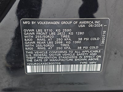 2025 Volkswagen Atlas 2.0T SE w/Technology