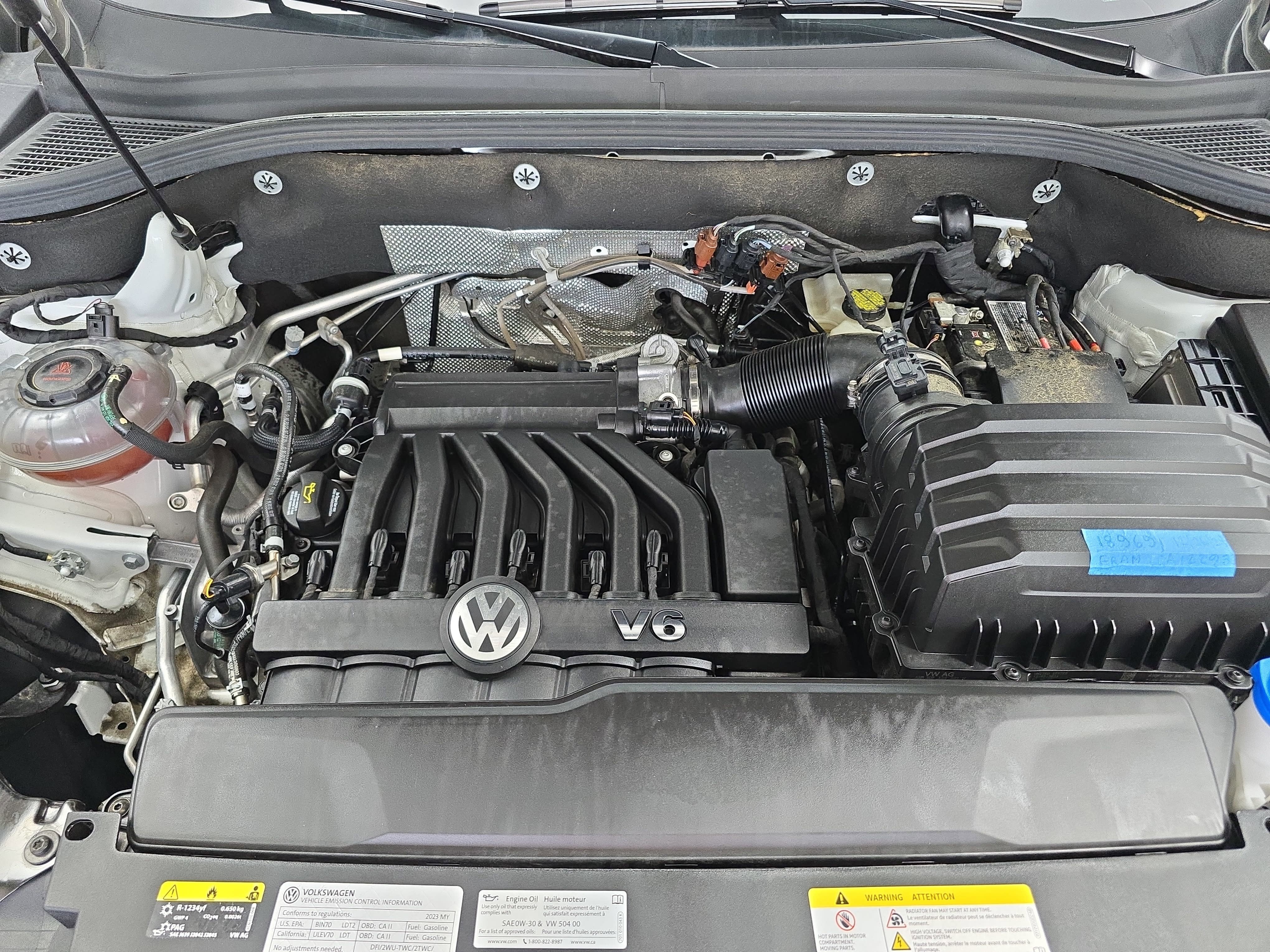 2023 Volkswagen Atlas 3.6L V6 SEL R-Line Black