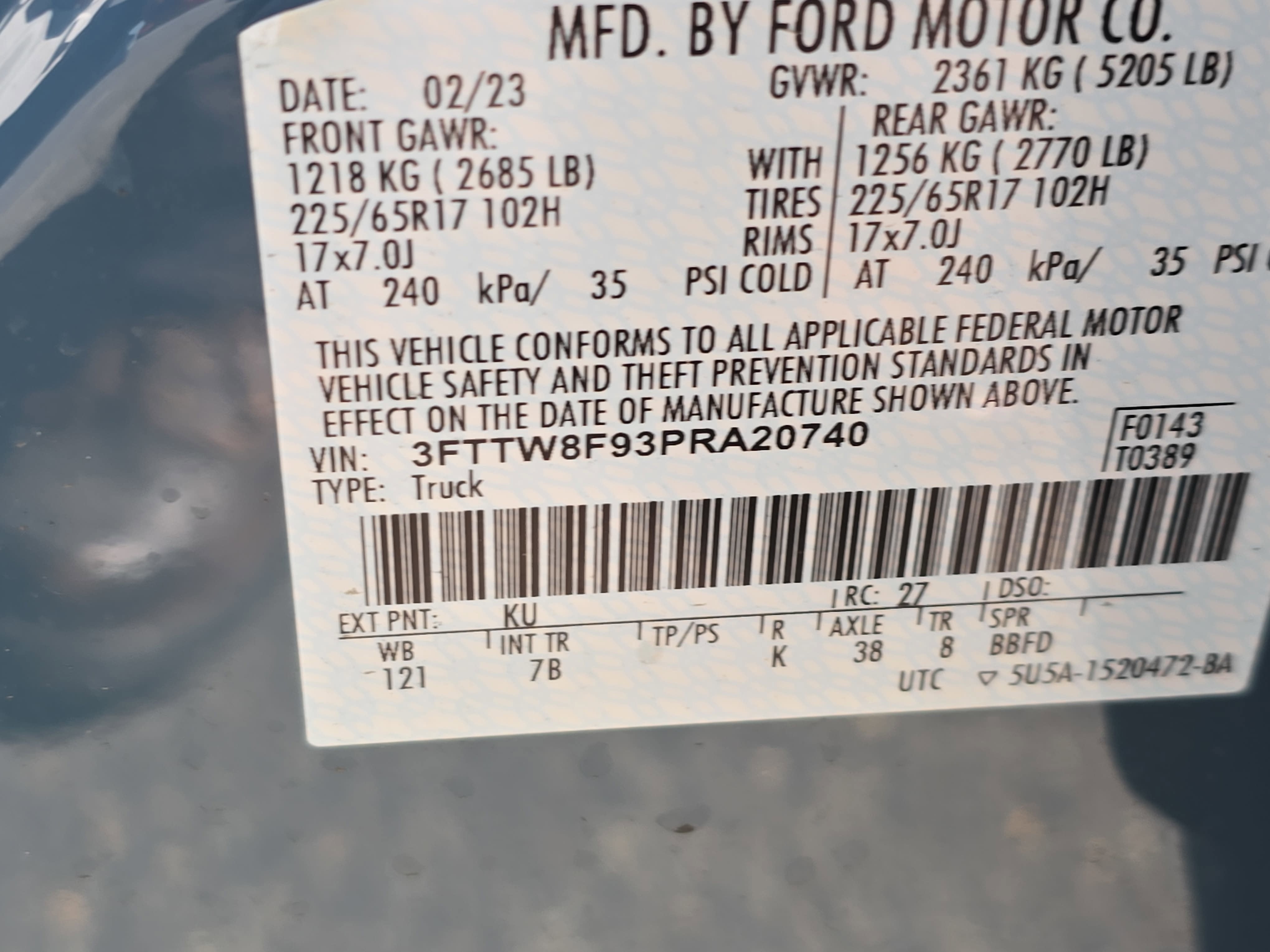 2023 Ford Maverick XLT