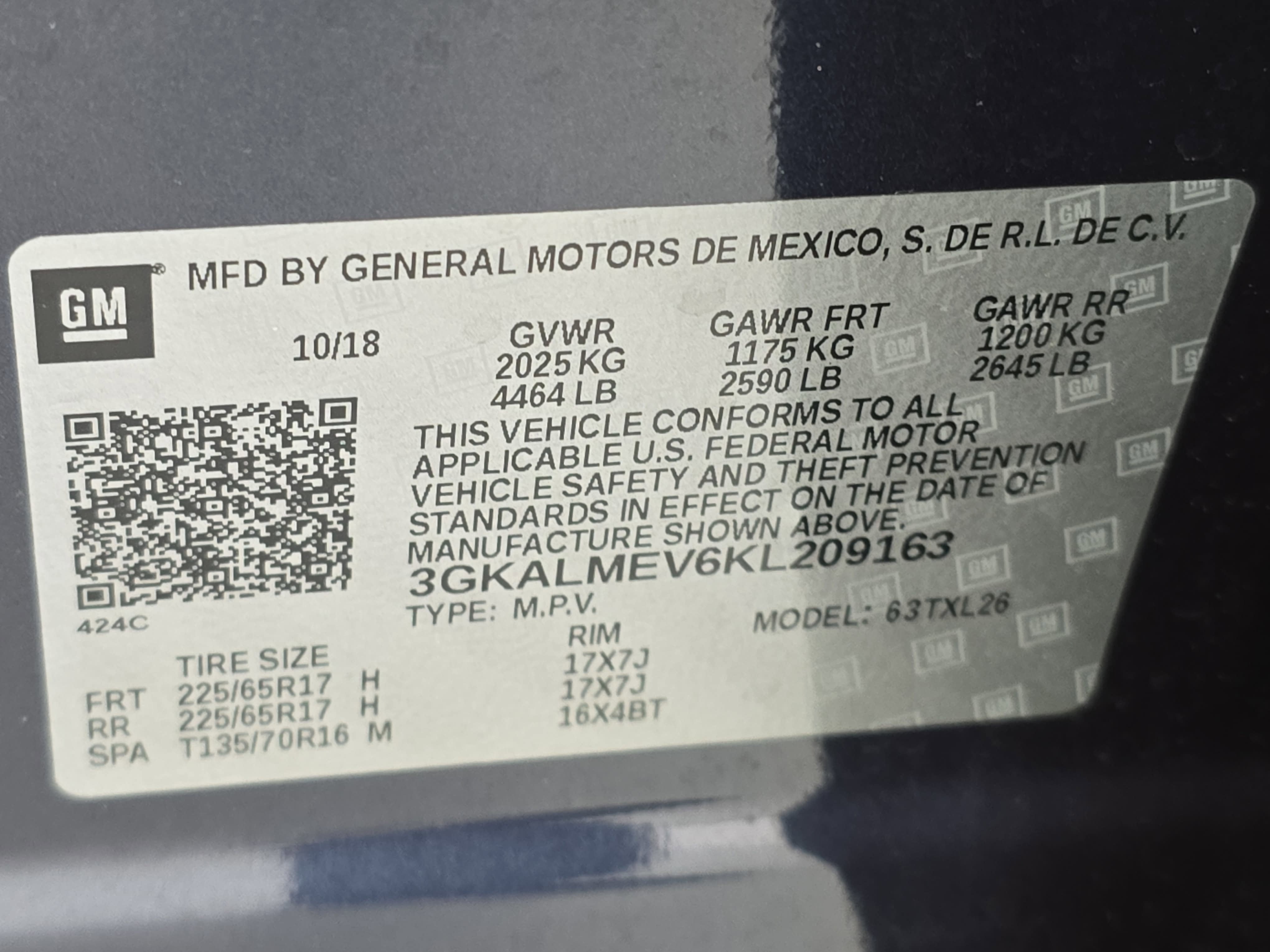 2019 GMC Terrain SLE