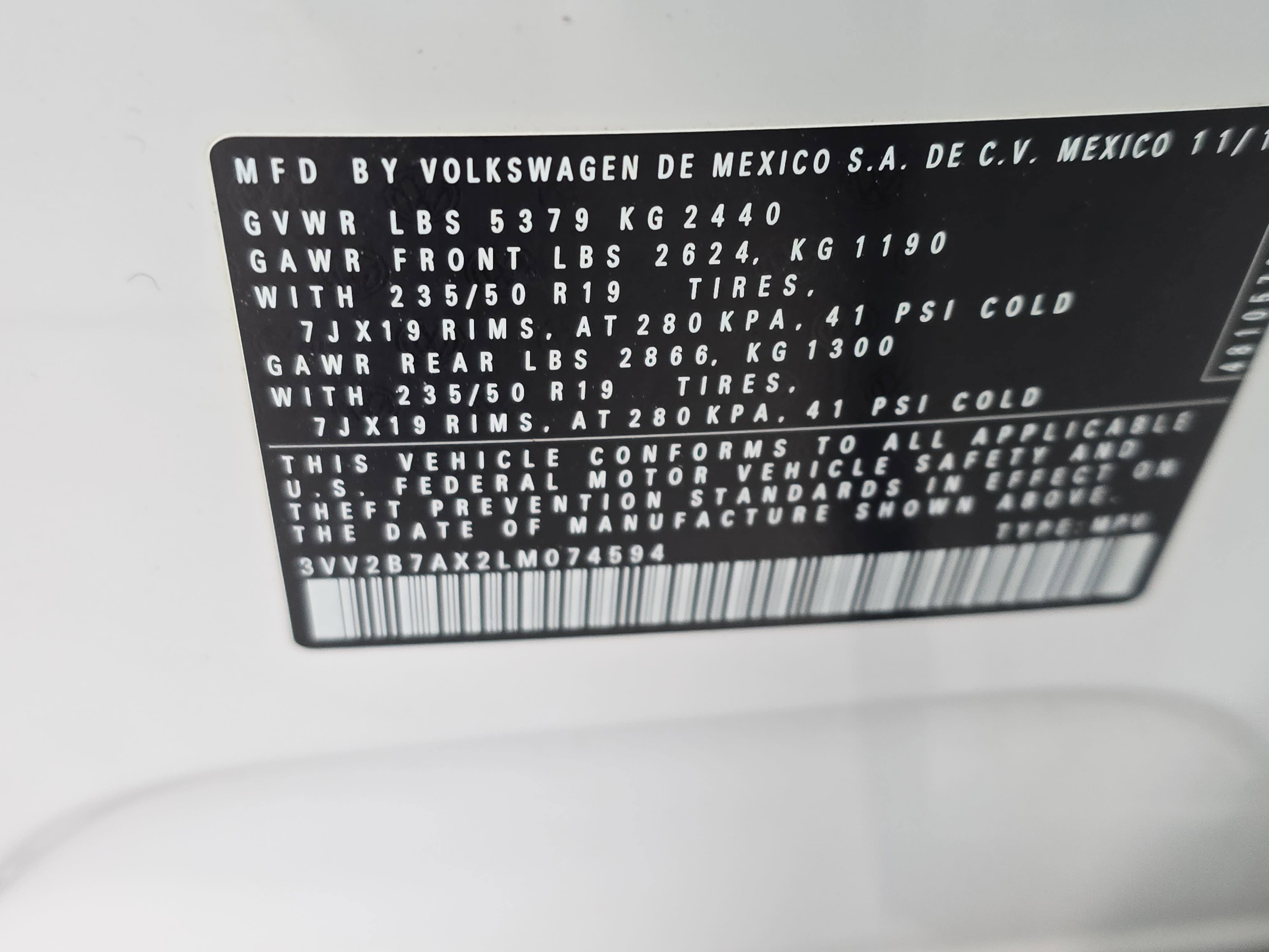 2020 Volkswagen Tiguan SEL