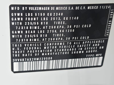 2024 Volkswagen Tiguan Wolfsburg Edition