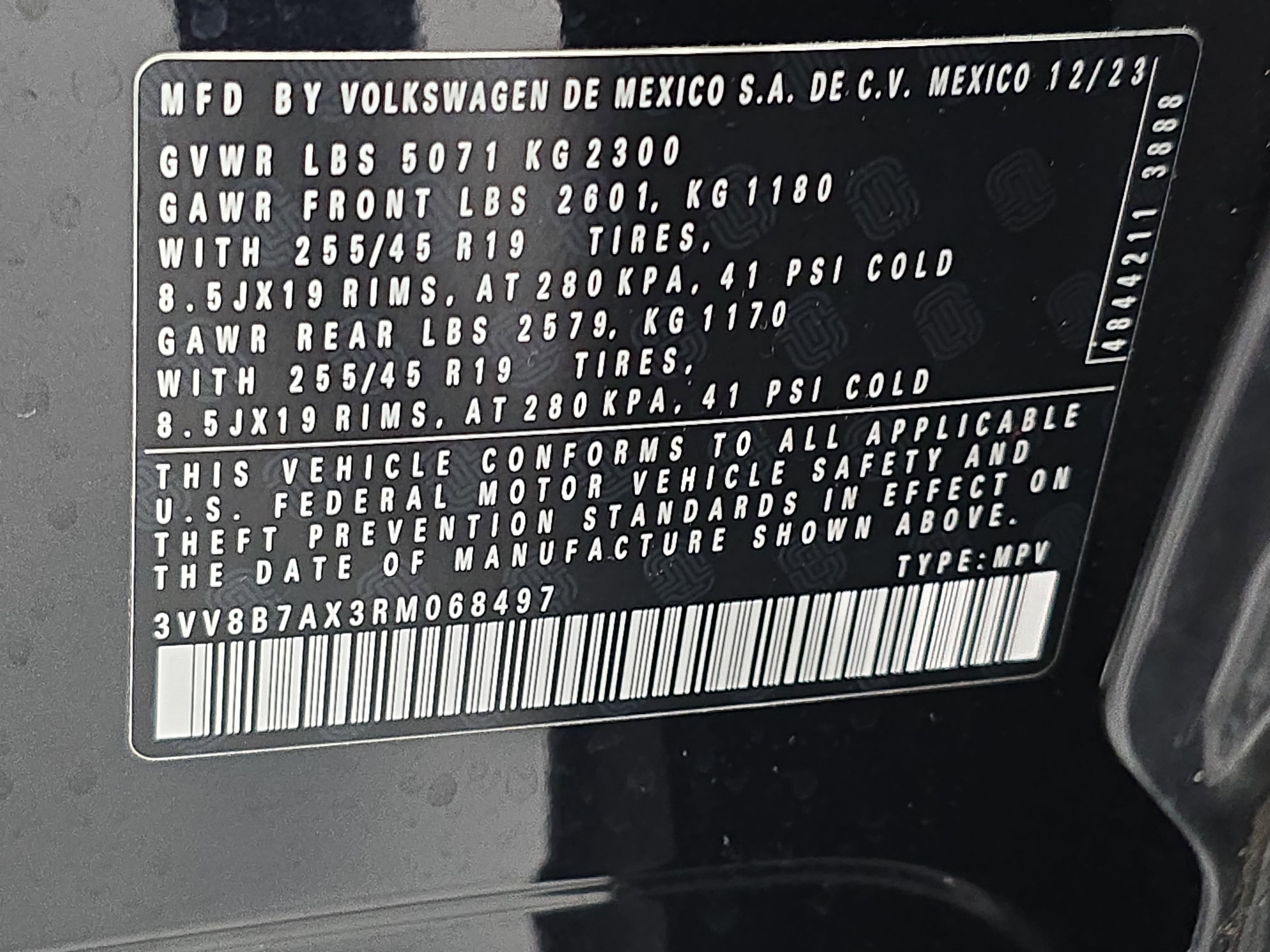 2024 Volkswagen Tiguan SE R-Line Black