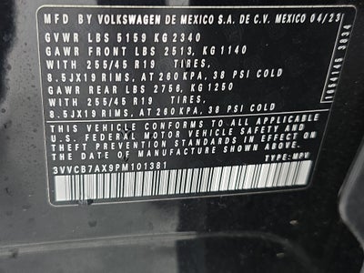 2023 Volkswagen Tiguan SE R-Line Black